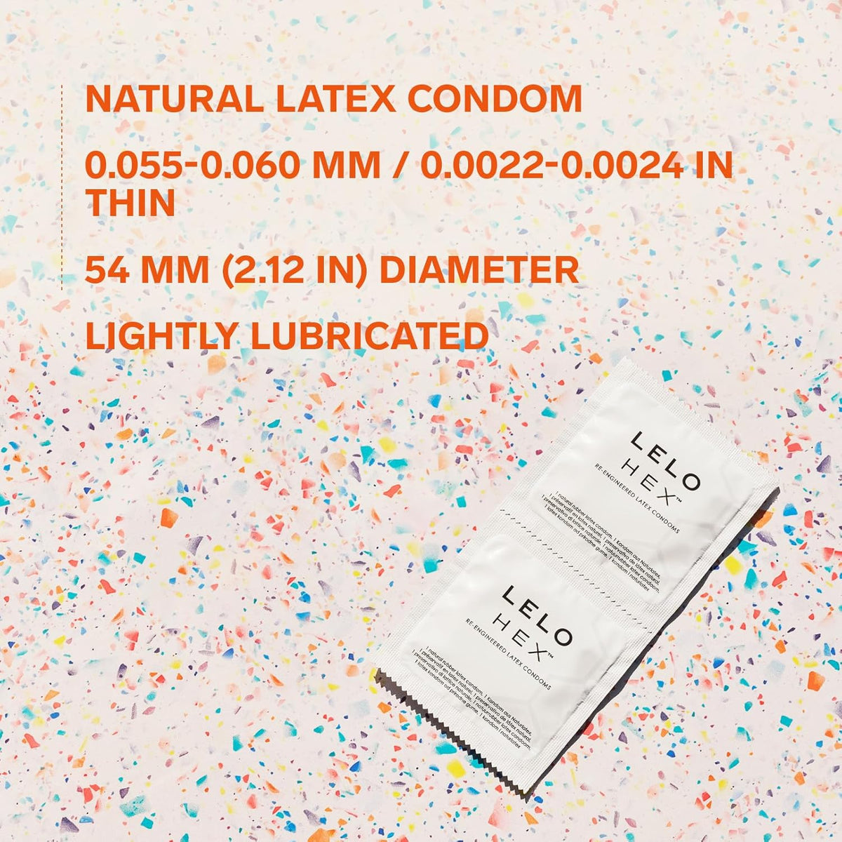 Lelo Hex The Re-Engineered Luxury Condoms With Unique Hexagonal Structure, 12 Count