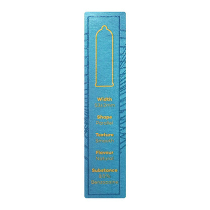 Pulse Delay Premium Condoms, 3-Pack