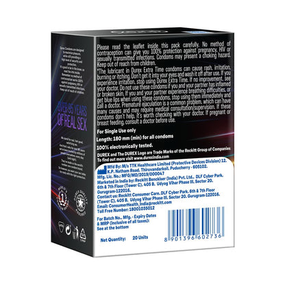 Durex 5 in 1 Pleasure Pack Condoms 20 units