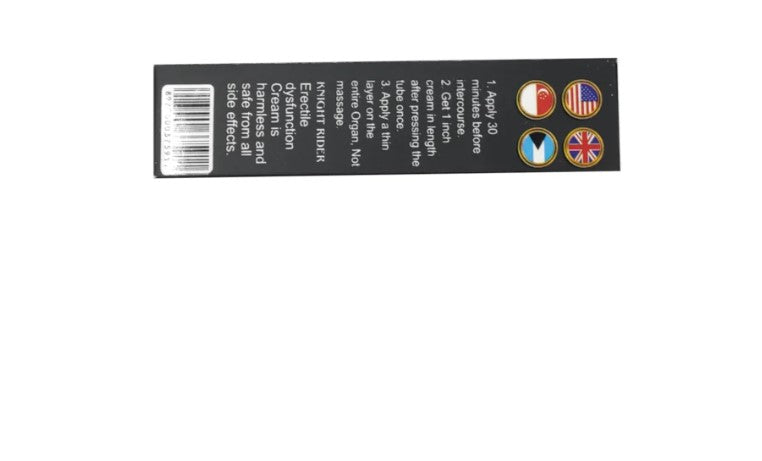 Knight Rider Erectile Dysfunction Cream (12 Condoms)