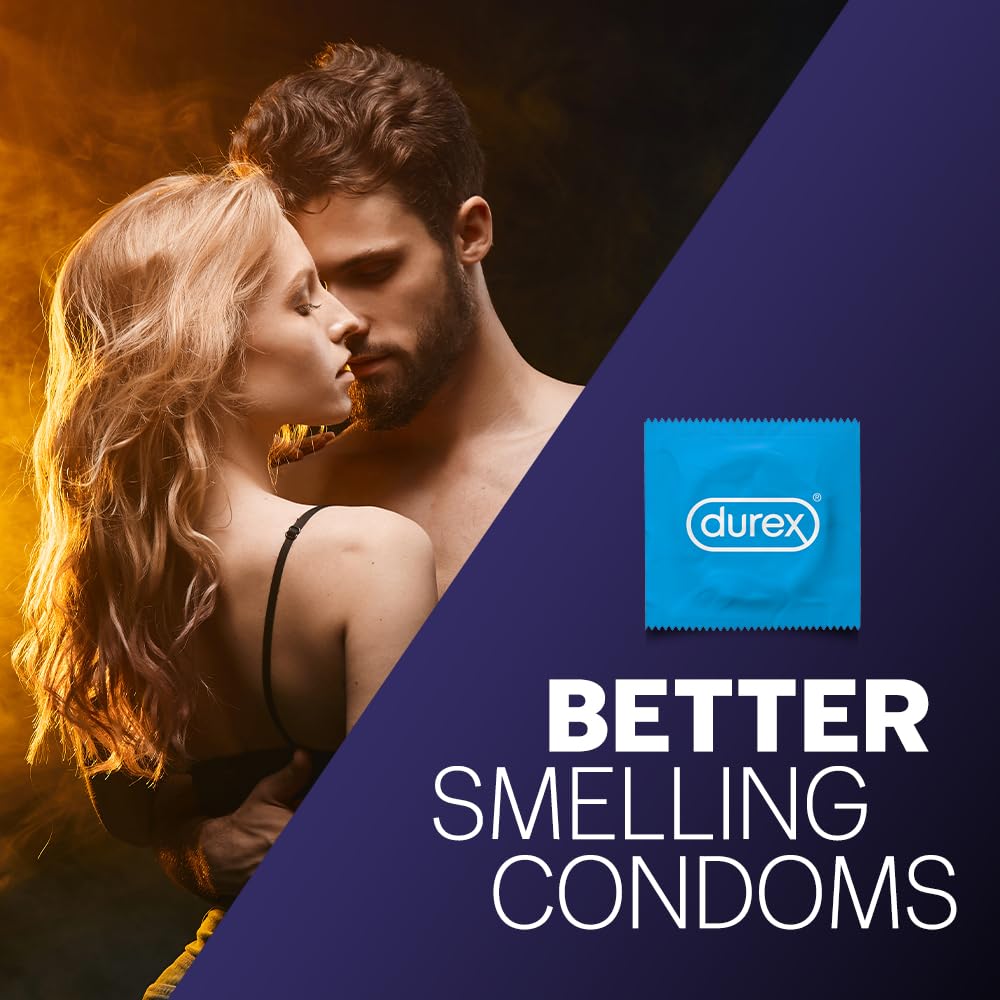 Durex Mutual Climax Condoms for Men & Women Dotted - 10 Count (Pack of 2)
