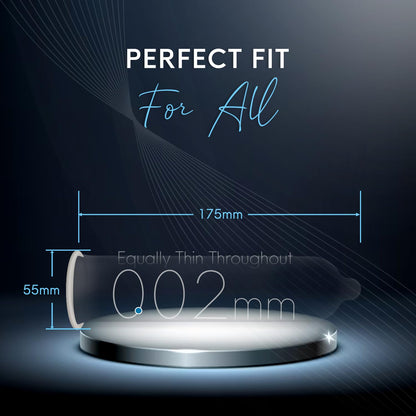 Okamoto 0.02 - Japan's Best Thinnest Condom In India 1st Time in India - Non Latex PU Condom Super Thin Super Strong Imported from Japan 0.02 mm Ultra Thin (Pack of 1, 6s)