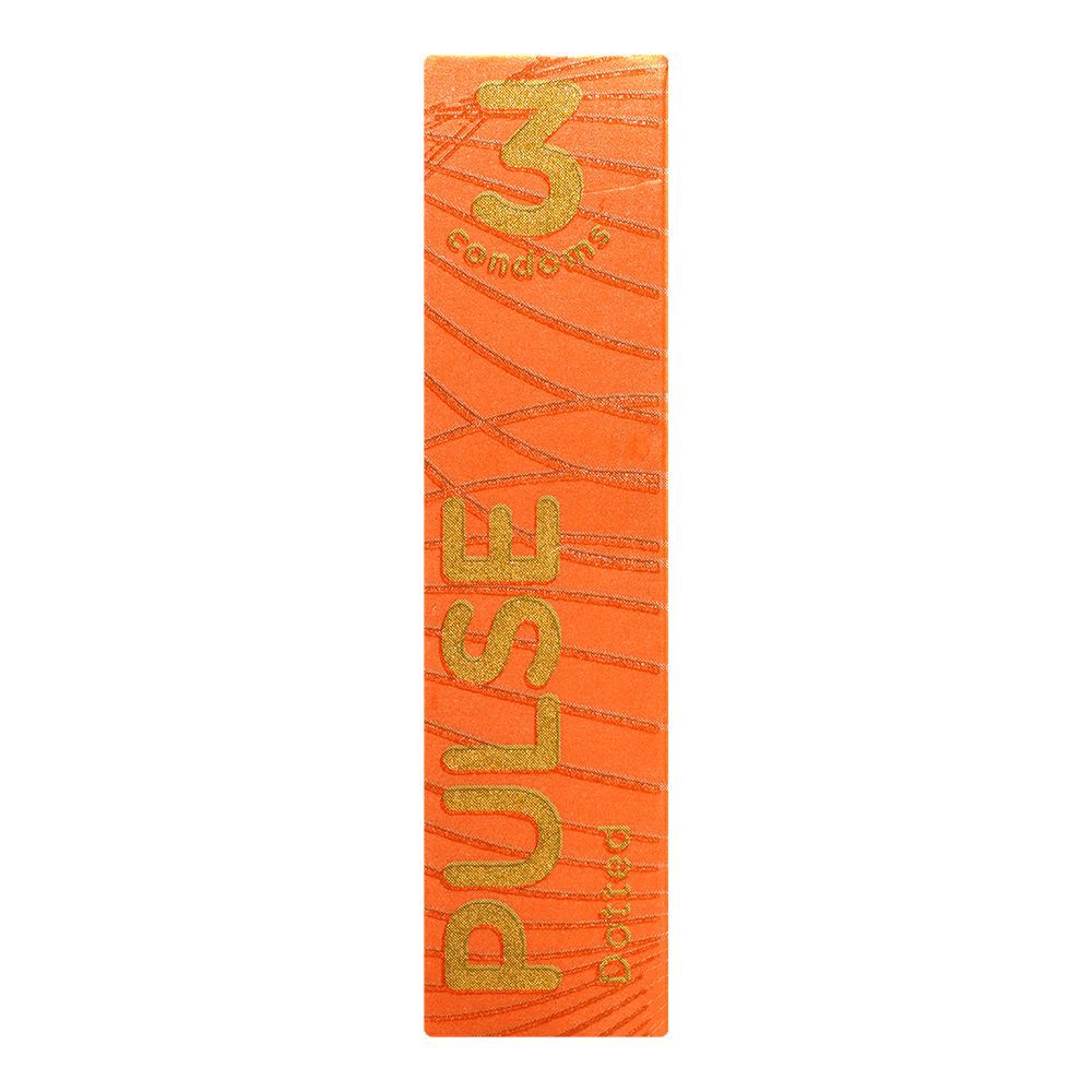 Pulse Dotted Premium Condoms, 3-Pack