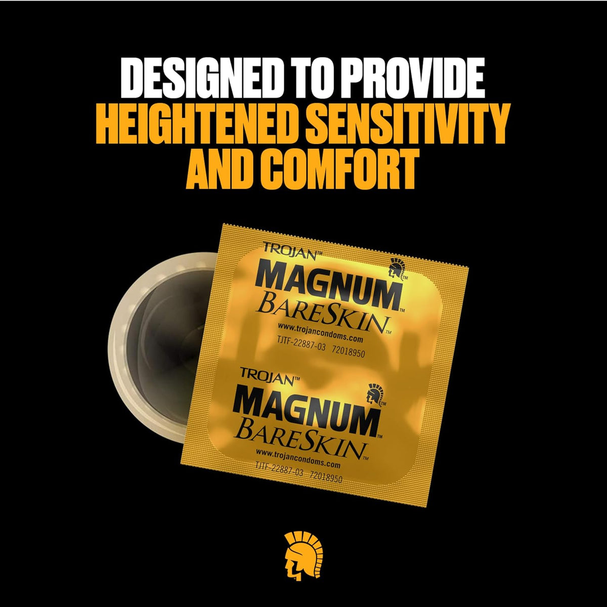 TROJAN Magnum Bareskin 10 Pack Condoms