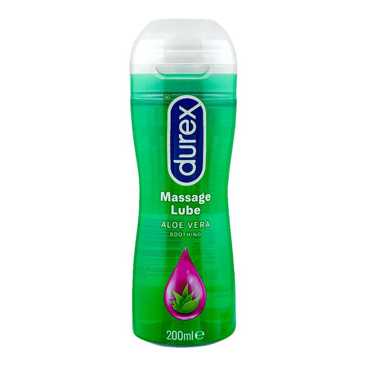 Durex 2-In-1 Aloe Vera Soothing Massage Lube, 200ml