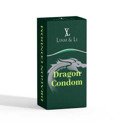 LIAM & LI Premium Size Silicone Dragon 10 Inch Condom For Men 10 inch big size silicone 1 Pcs. (Dragon Condom-M)