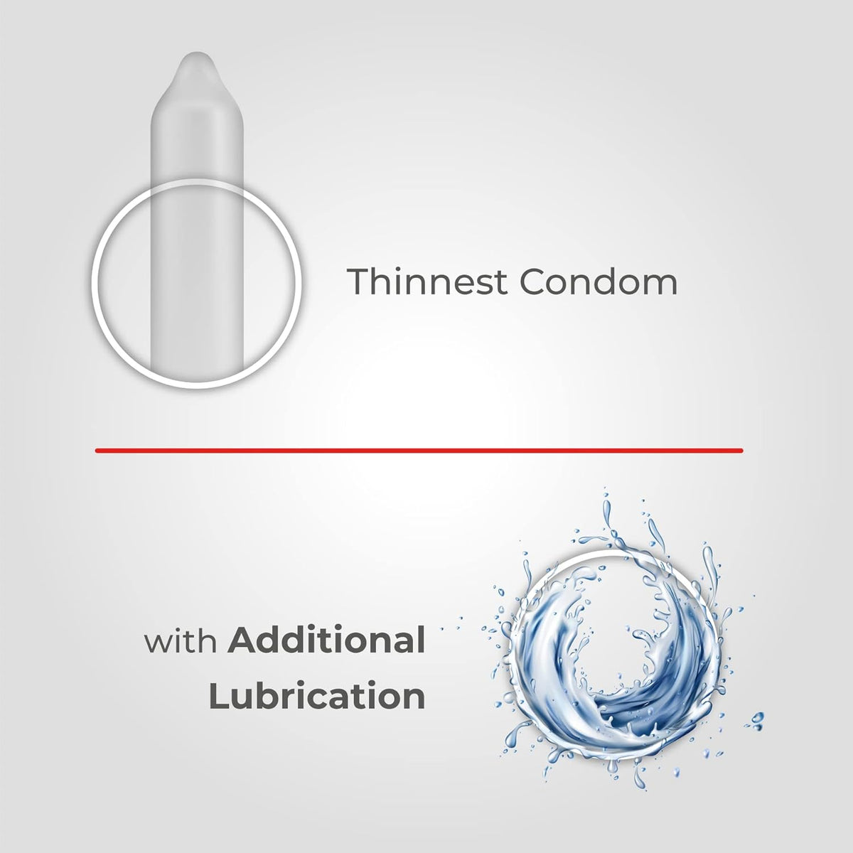 Skore Nothing Thinnest Pleasure Condoms Flavored Chocolate & Strawberry With Disposal Pouches Pack of 2 10's each